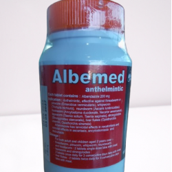ALBENDAZOLE 200 MG 100 TABLETS 