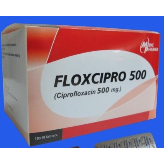 CIPROFLOXACIN 500 MG FLOXCIPRO