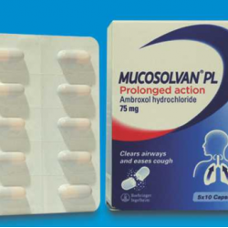AMBROXOL HCL 75 MG MUCOSOLVAN PL