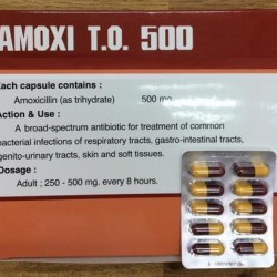 AMOXICILLIN 500 MG T.O. AMOXICILLIN 500 MG T.O.