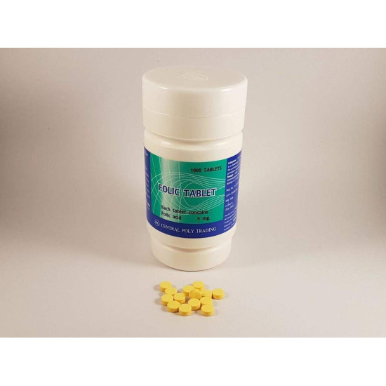 Folic Acid 5 mg – 60 tablets