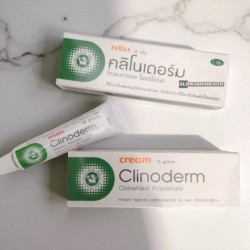 Clinoderm Cream 15 g – Topical Cream for Bacterial Skin Infections & Acne Treatment