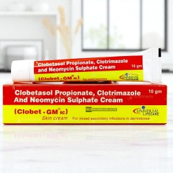 Clobetasol Clotrimazole Neomycin Cream 10g – Triple Action Cream for Fungal & Bacterial Skin Infections