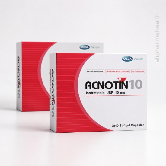 Acnotin Tretinoin 10 mg 30 Capsules – Acne Treatment