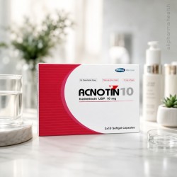 Acnotin Tretinoin 10 mg 30 Capsules – Acne Treatment