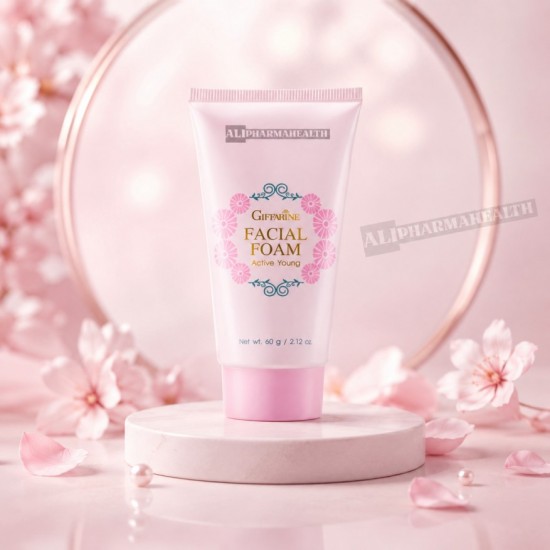 Active Young Facial Foam – Gentle Daily Face Cleanser for Fresh, Clean Skin