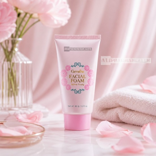 Active Young Facial Foam – Gentle Daily Face Cleanser for Fresh, Clean Skin