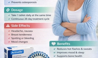 Activelle 1mg (28 Tablets): Uses, Dosage, Side Effects, Benefits & Menopause Relief Guide