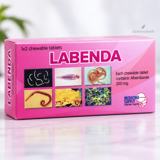 Albendazole 200 mg Labenda – Anthelmintic Deworming Tablet Albendazole 200 mg Labenda – Anthelmintic Deworming Tablet
