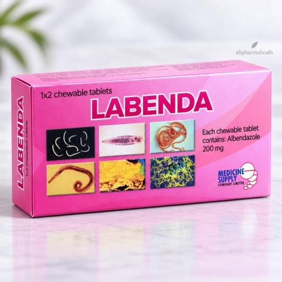 Albendazole 200 mg Labenda – Anthelmintic Deworming Tablet Albendazole 200 mg Labenda – Anthelmintic Deworming Tablet