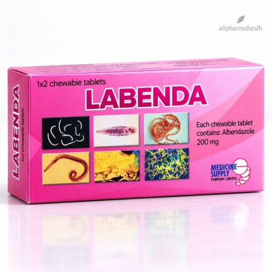 Albendazole 200 mg Labenda – Anthelmintic Deworming Tablet Albendazole 200 mg Labenda – Anthelmintic Deworming Tablet