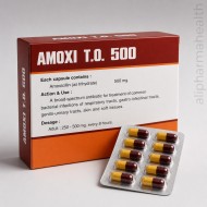 Amoxicillin 500 mg T.O. – Antibiotic Capsules for Bacterial Infections