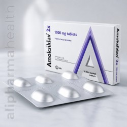 Amoksiklav 1000 mg (Amoxicillin/Clavulanic Acid 875/125) – Antibiotic