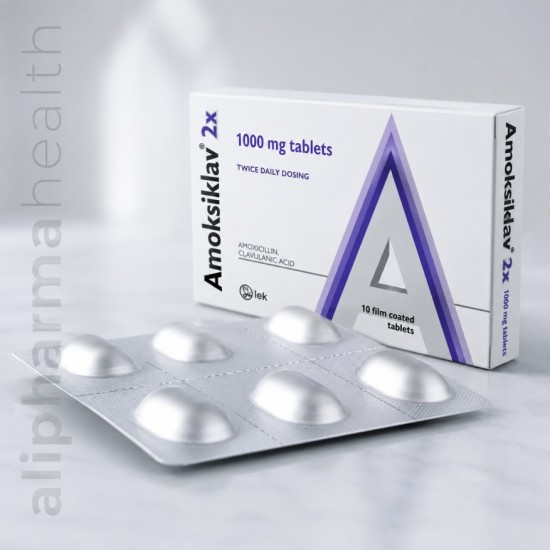 Amoksiklav 1000 mg (Amoxicillin/Clavulanic Acid 875/125) – Antibiotic