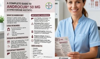 Androcur 50 mg (Cyproterone Acetate) – Uses, Dosage, Side Effects, Warnings & Complete Guide