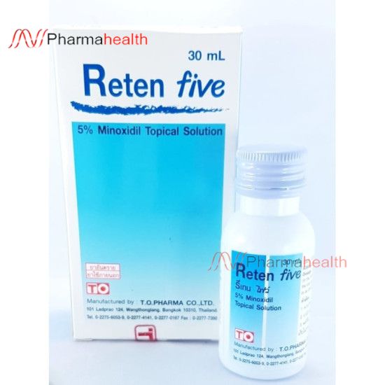 Reten Five 5% Minoxidil Topical Solution 30 ml