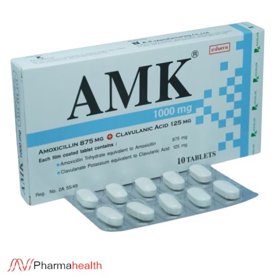 Amk 1000 mg 10 tablet
