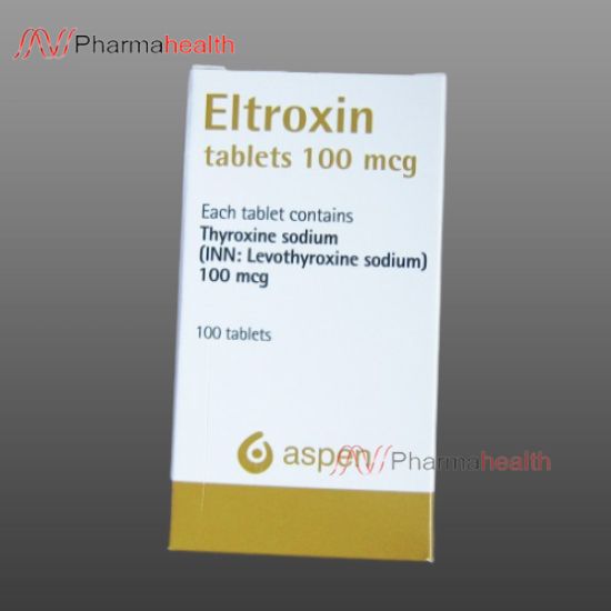 Eltroxin ( Levothyroxine 100 mcg.) 100 tablets