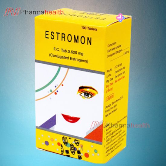 Estromon (Estradiol)  0.625 mg. 100 tablets
