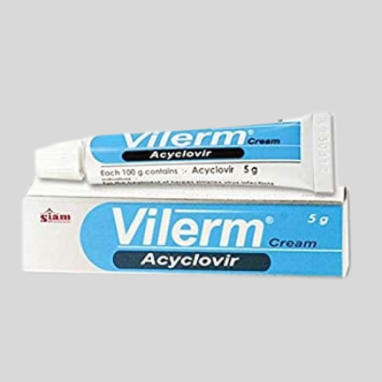 Vilerm (Acyclovir 5%) cream 5g
