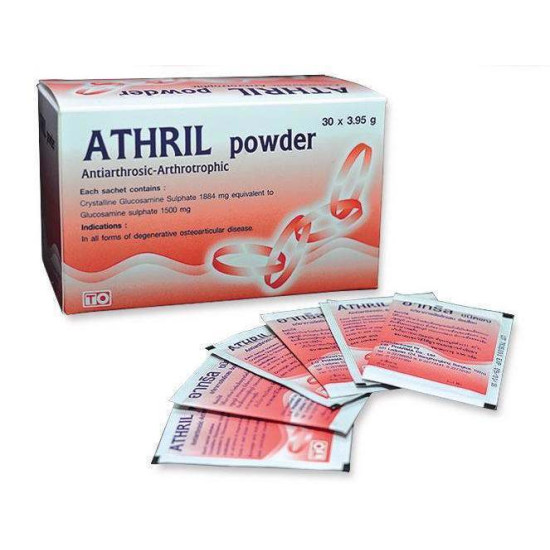 ATHRIL 1500 mg Powder Oral Glucosamine 30 sachets