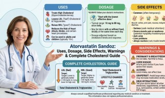 Atorvastatin Sandoz: Uses, Dosage, Side Effects, Warnings & Complete Cholesterol Guide