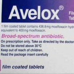 MOXIFLOXACIN HCL 400 MG AVELOX