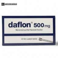 Daflon 500 mg 30 Tablets – Diosmin & Hesperidin for Venous Circulation