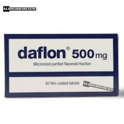 Daflon 500 mg 30 Tablets – Diosmin & Hesperidin for Venous Circulation