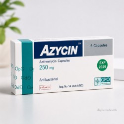 Azithromycin 250 mg Azycin – Antibiotic for Bacterial Infections