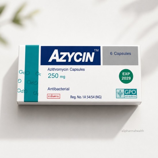 Azithromycin 250 mg Azycin – Antibiotic for Bacterial Infections