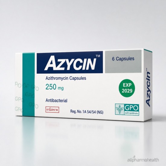 Azithromycin 250 mg Azycin – Antibiotic for Bacterial Infections