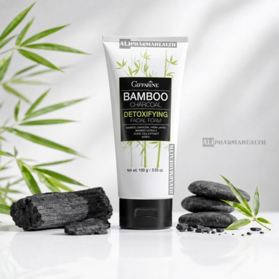 Bamboo Charcoal Detoxifying Facial Foam – Deep Cleansing Face Wash Bamboo Charcoal Detoxifying Facial Foam – Deep Cleansing Face Wash