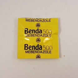 Benda 500 Mebendazole for worm infections 3 Boxes