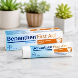 Bepanthen First Aid Cream 30g (2 Tubes) | Skin Healing & Wound Care | Alipharma Health Bepanthen First Aid Cream 30g (2 Tubes) | Skin Healing & Wound Care | Alipharma Health