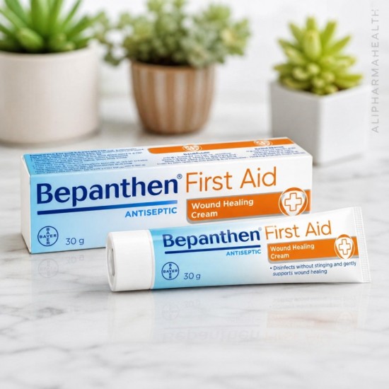 Bepanthen First Aid Cream 30g (2 Tubes) | Skin Healing & Wound Care | Alipharma Health
