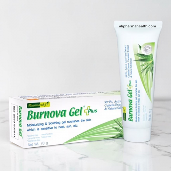Burnova Gel Plus 70 g – Burn Relief, Wound Care & Skin Healing Gel