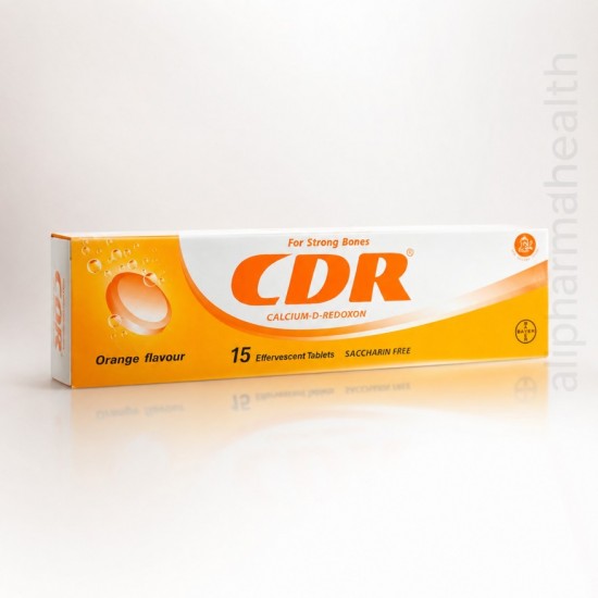 CDR 15 Tablets Orange Flavor – Orange-Flavored Dietary Supplement