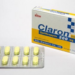 CLARITHROMYCIN 500 MG CLARON CLARITHROMYCIN 500 MG CLARON