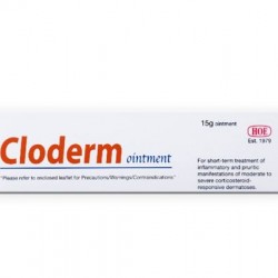 Cloderm Ointment 15g | Clobetasol Propionate Ointment for Eczema, Psoriasis & Dermatitis