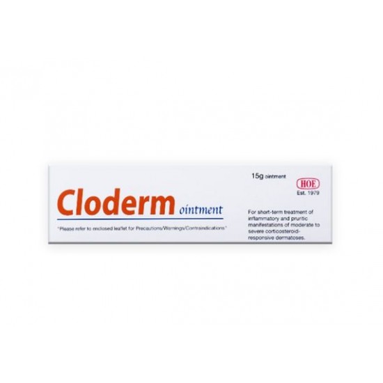 cloderm ointment 15g