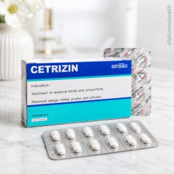 Cetirizine 10mg Tablets – Fast Allergy Relief | 100 Tablets Cetirizine 10mg Tablets – Fast Allergy Relief | 100 Tablets