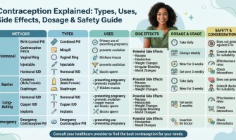 Contraception Explained: Types, Uses, Side Effects, Dosage & Safety Guide