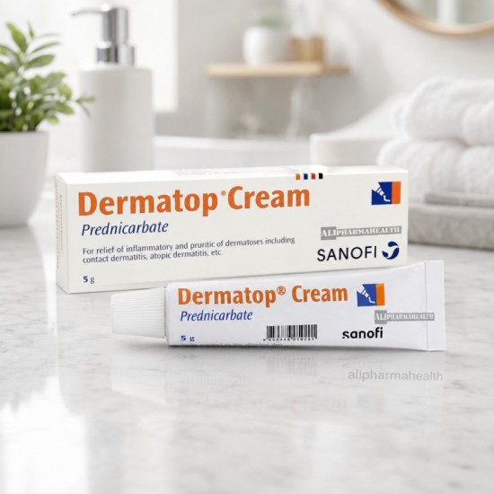 Dermatop Cream 5g (2 Tubes) – Topical Cream for Eczema, Dermatitis & Psoriasis Relief