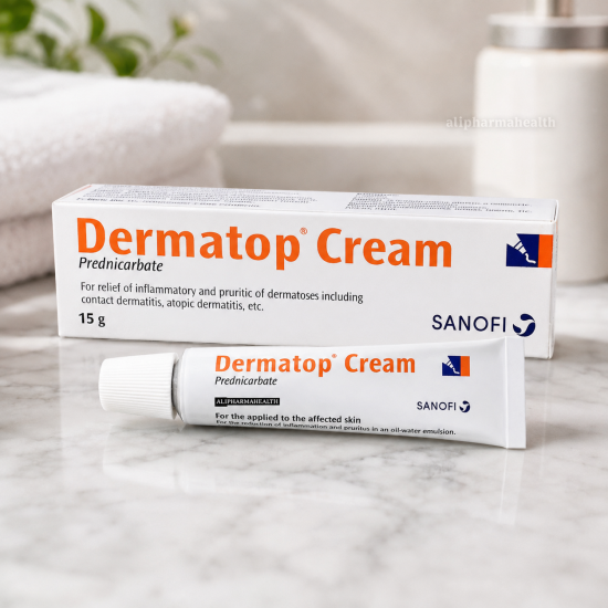 Dermatop Cream 15g (2 Tubes) – Skin Relief Cream for Inflammation and Irritation