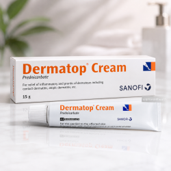 Dermatop Cream 15g (2 Tubes) – Skin Relief Cream for Inflammation and Irritation