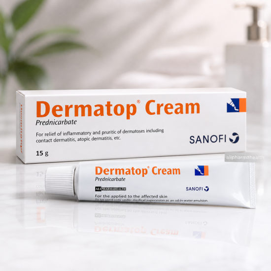 Dermatop Cream 15g (2 Tubes) – Skin Relief Cream for Inflammation and Irritation