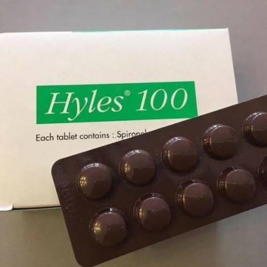 Hyles 100 mg Spironolactone 10 tablets
