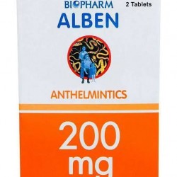 Alben (albendazole) for worm infections