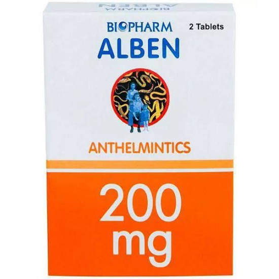 Alben (albendazole) for worm infections
